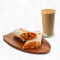 Shredded Chicken Wrap With Classic Cold Coffe