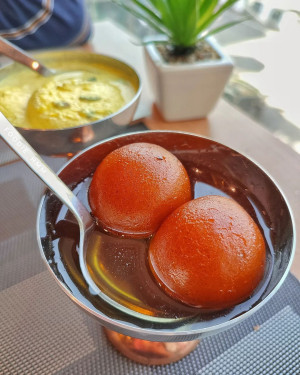 Spacial Hot Gulab Jamun [2 Pieces]