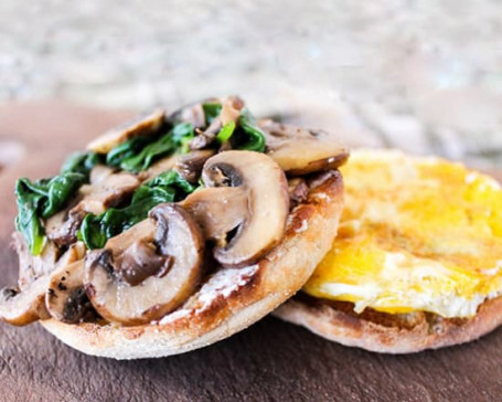 Sauteed Mushroom Egg Sandwich