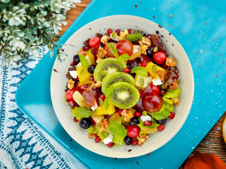 Cocktail Fruit Crunch Salad