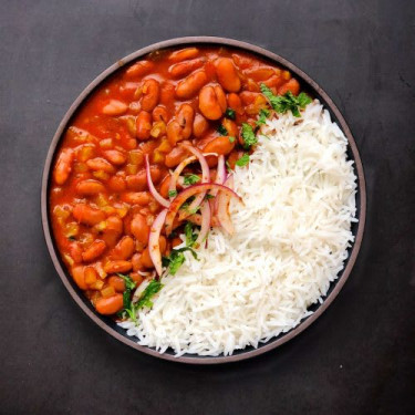 Rajma With Rice And 2 Butter Roti