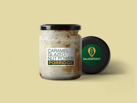 Caramel Glazed Nut Power Porridge