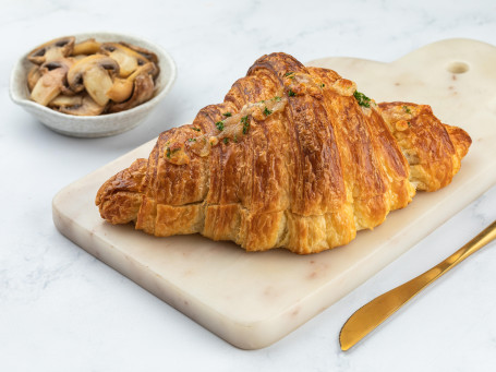 Mushroom N Cheese Croissant