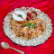 Daawat E Hyderabadi Chicken Briyani Raita Gulab Jamun Salan