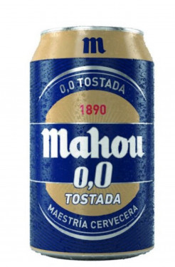 Mahou Tostada, Lata