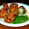 Veg Tandoor Momos 8 Pièces Mayonnaise Au Chutney Rouge