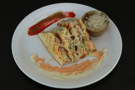 Cheese Bombay Grilled Sandwich