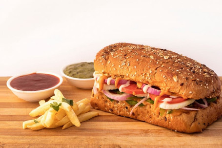 Crunchy Veggie Mix Sub (6 Inchs)