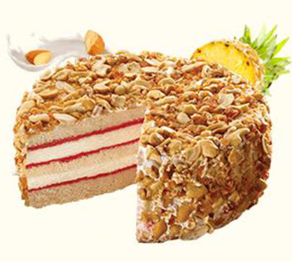 Dry Fruit Ice Cream Cake (2 Pounds)