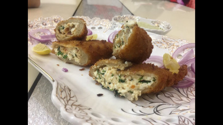 Malai Stuffed Chaap Dry Snacks)