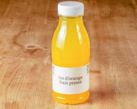 Jus D’orange Frais Pressé Bouteille Pet