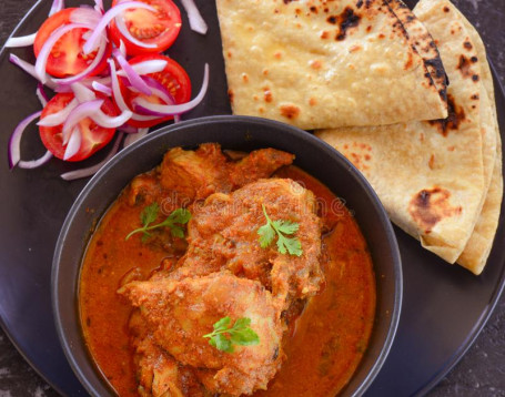 Chicken Tandoori Gravy Special Gravy 4 Pcs Coke 750 Ml 4 Tandoori Roti Tawa Roti