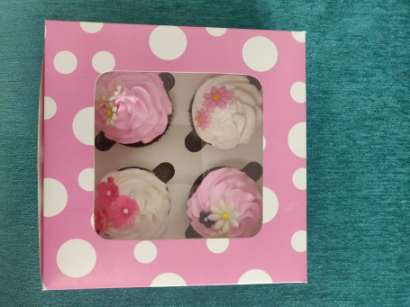 Cupcake Box (4 Pcs)