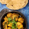 Jeera Aloo With Butter Roti