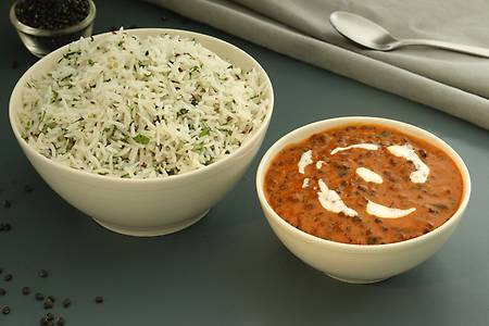 Dal Makhani Steam Rice