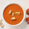 Groupe de soupe crémeuse aux tomates