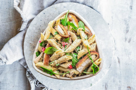 Pâtes Au Poulet Panées