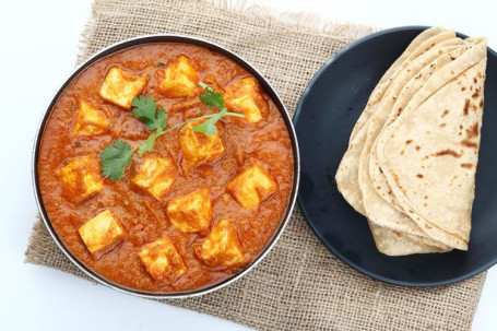 4 Butter Roti Paneer Butter Masala