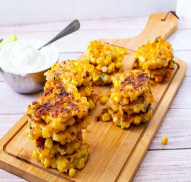 Crispy Corn Cheese Fritters (4 Pcs)