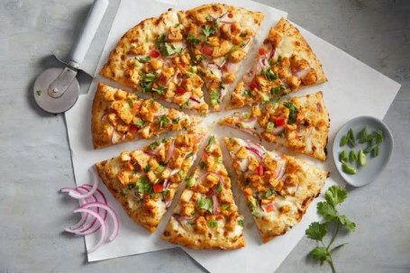 8 Inches Thin Crust Chicken Tikka Pizza (Chefs Special)