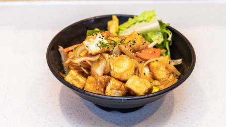 Teriyaki Tofu Donburi V