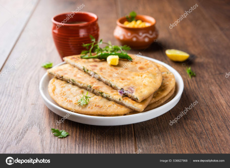 Desi Ghee Govi Pyaz Paratha