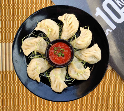 Veg Steamed Momos (8 Pc)