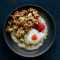 Karaage Chicken Rice With Salted Egg Sauce