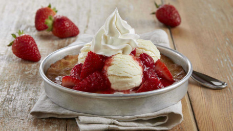 Pizookie Shortcake aux fraises