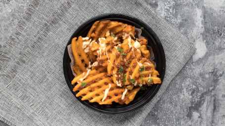 Sk6 Cripsy Bacon Waffle Fries