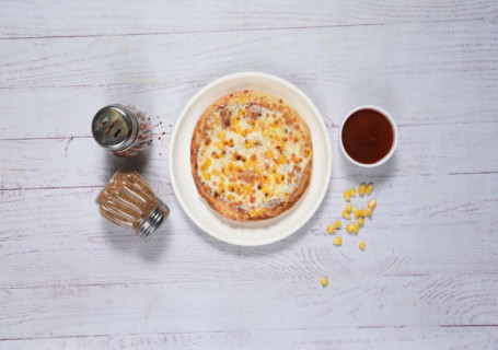 Golden Corn And Cheese Pizza