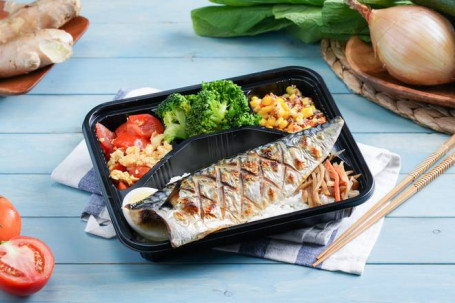 活力 鹽烤鯖魚弁當 Saltgrilled Mackerel Bento