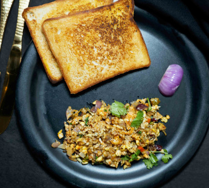 Egg Bhurji Bread [4 Pieces]