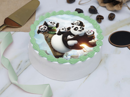 Gâteau Photo Kung Fu Panda