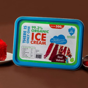 Red Velvet Ice Cream (Serves 5)