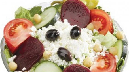 Salade Grecque Aux Épinards De Leo