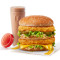 Shake au chocolat Big Mac au poulet