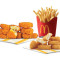 Chicken Mcnuggets 6 Pc Cheesy Veg Nuggets 9 Pc Frites (M)