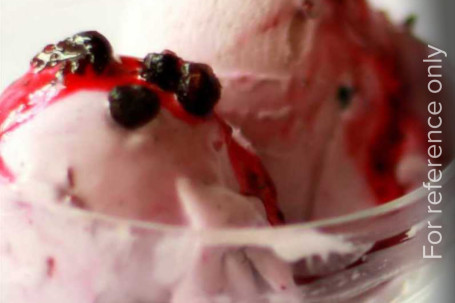 Wild Currant Blackcurrant) Ice Cream Shake