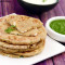 Rajgeera Aloo Paneer Paratha