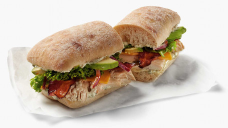 Club Poulet Avocat Sur Ciabatta