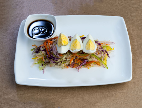 Oriental Coleslaw Egg