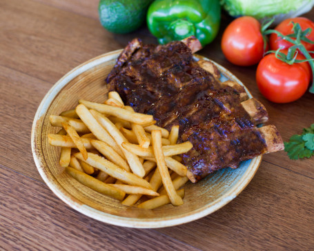 Beef Ribs And Fries