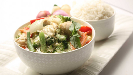 Thai Green Curry Med. Spicy