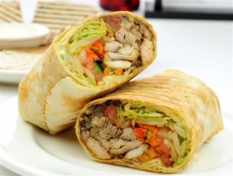 Peri Peri Veg Shawarma Roll