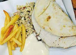 Special Veg Shawarma Plate