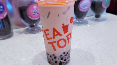 Pearl Milk Tea With Red Beans