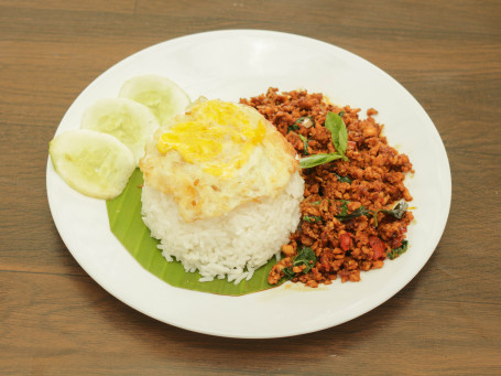 Phad Krap Pao Chicken