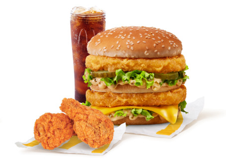 Chicken Big Mac Chicken Wings 2 Pc Coke