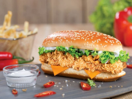 Crunchy Supreme Chicken Burger (1Pc)